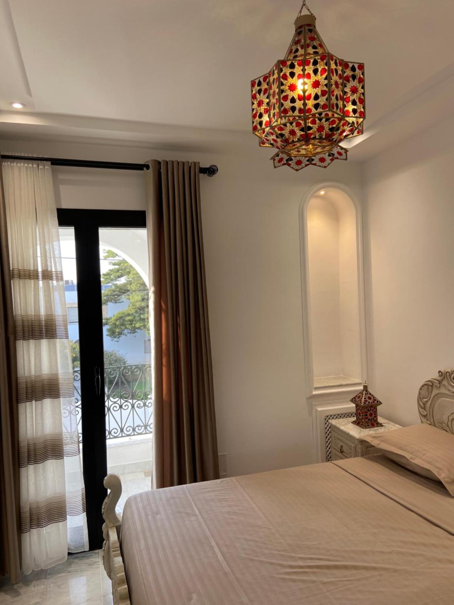 Marsa-Sidi Bousaid Cosy Authentic Apartment La Marsa Luaran gambar