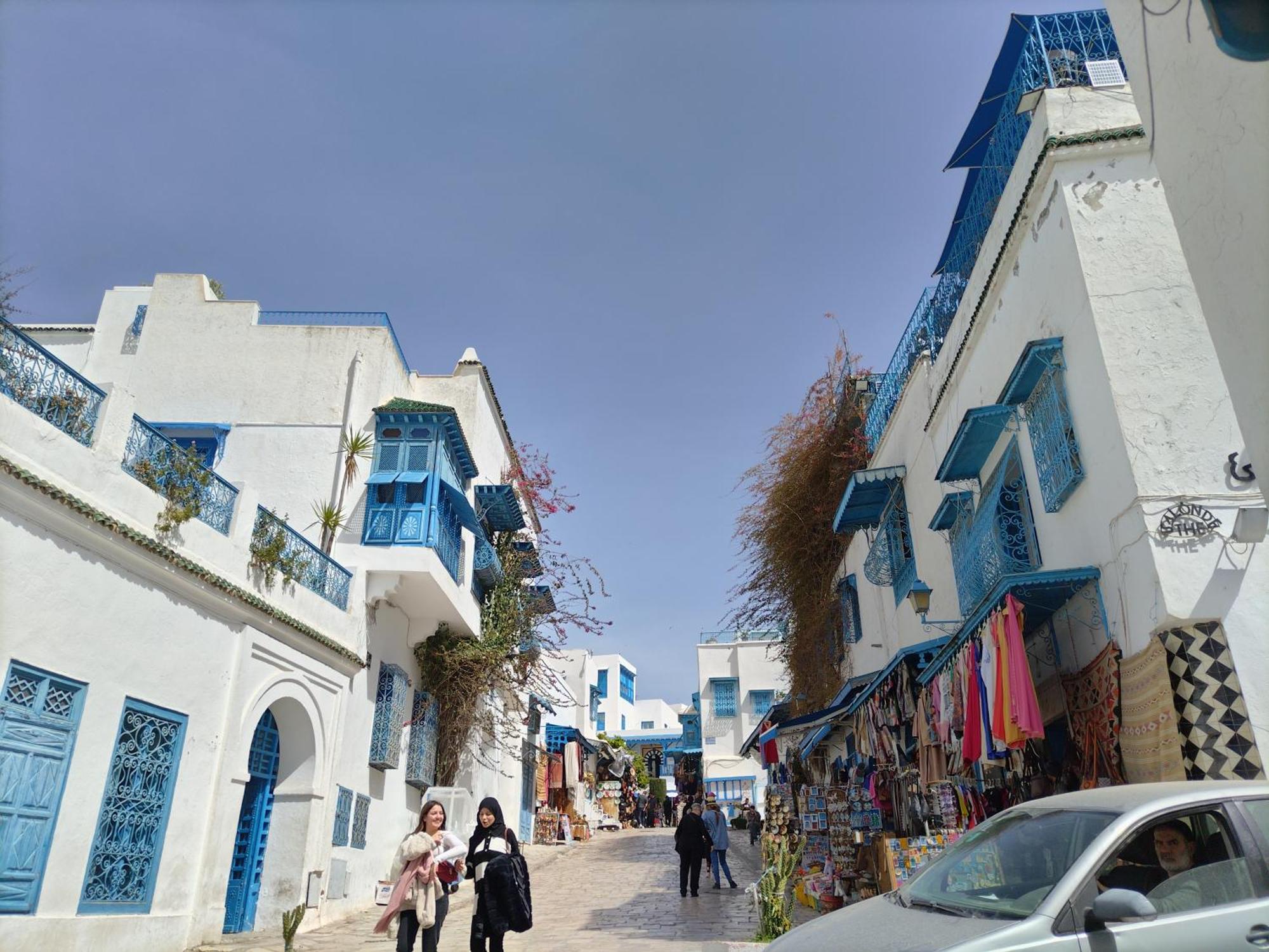 Marsa-Sidi Bousaid Cosy Authentic Apartment La Marsa Luaran gambar