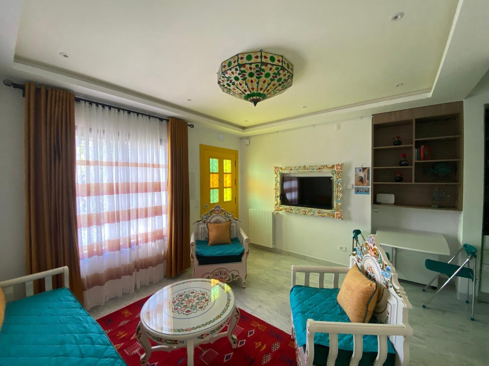 Marsa-Sidi Bousaid Cosy Authentic Apartment La Marsa Luaran gambar